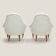 Pair of Lilla Eva armchairs – Kerstin Hörlin-Holmquist