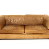 Scandinavian leather sofa "Reton", DUX, Sweden, 1960