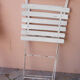 Wooden garden folding chairs