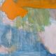 Contemporary "Summer Abstraction" Abstract Seascape by British Artist Ian Mood, Framed Oil Painting