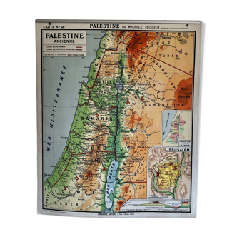 Carte scolaire Palestine ancienne Egypte ancienne