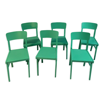 6 chaises bistrot Luterma