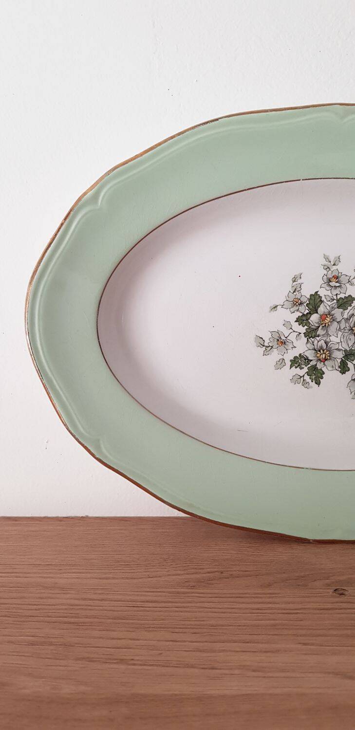 Vintage dish L'Amandinoise