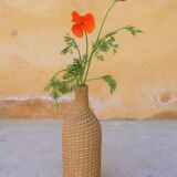 Vintage rope bottle
