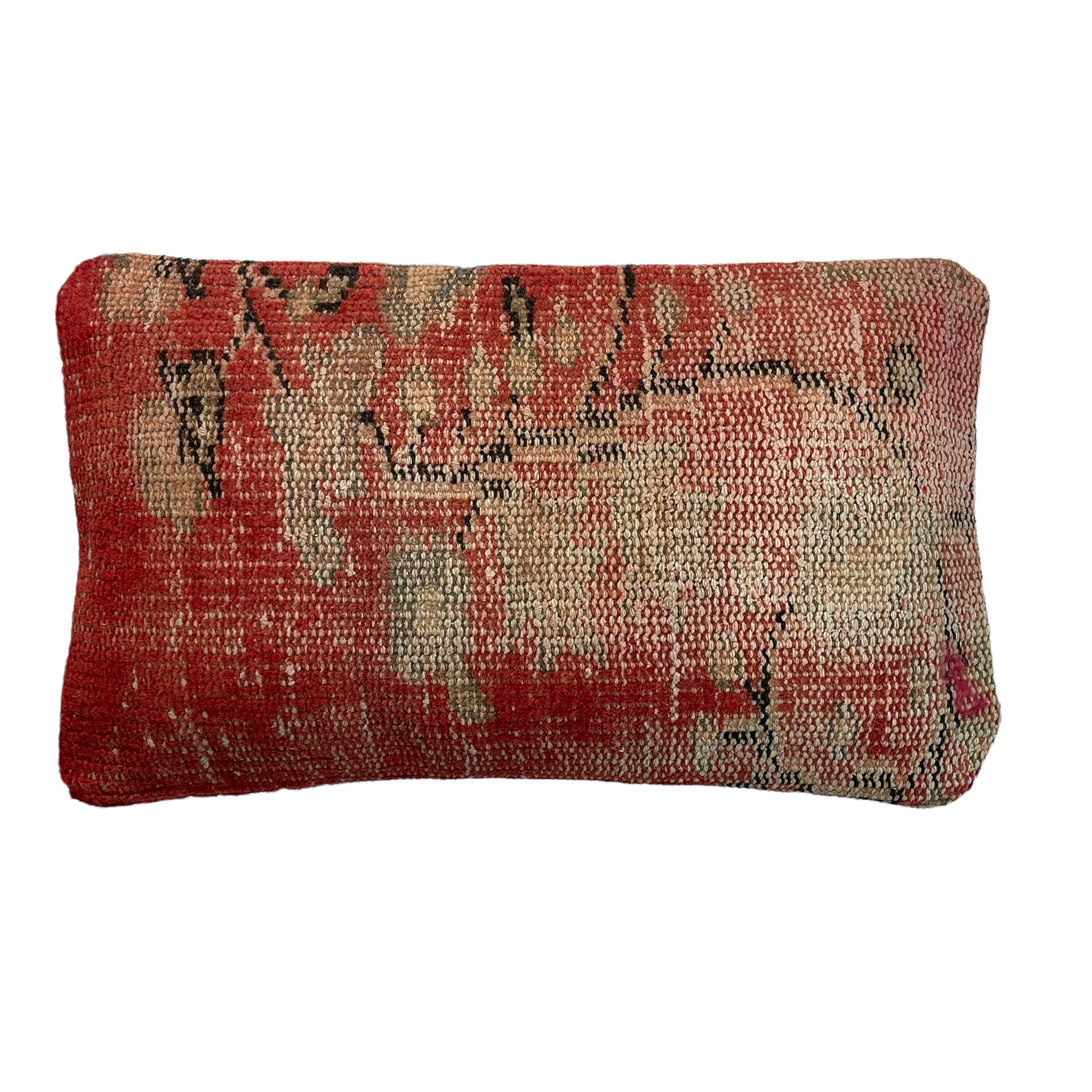 Vintage turkish handmade cushion cover , 30 x 50 cm