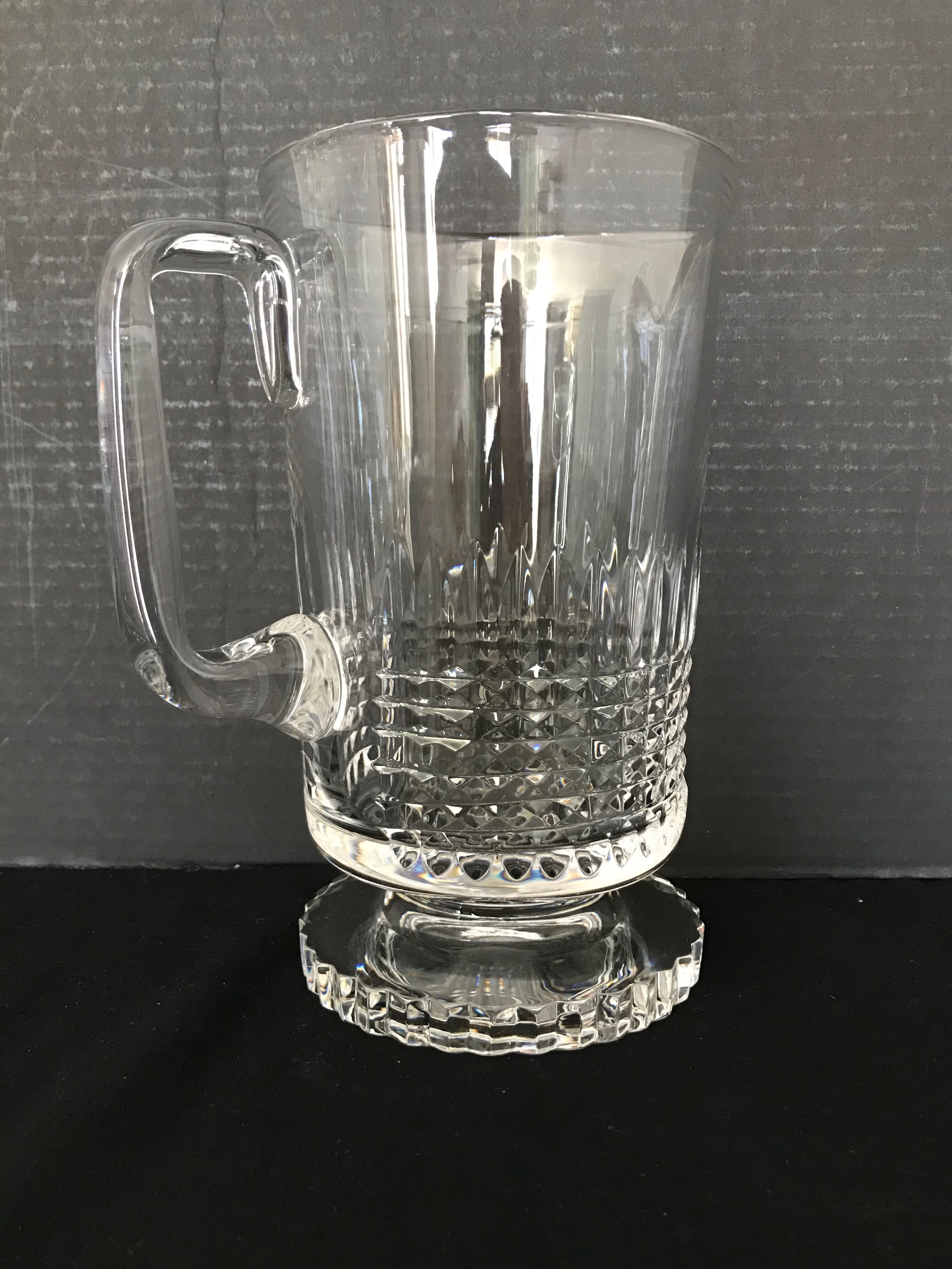 Pichet - cristal soufflé et taillé cristallerie Wadgassen Villeroy&Boch