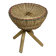 Rattan stool – Vintage 1970s