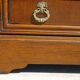 4-drawer chest of drawers, gold ribbon and peacock handles