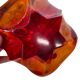 Orange vintage Murano glass bowl/plate/decoration