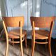 Lot de 2 chaises bistrot Thonet