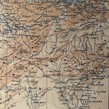 Old map of Morocco - 1910