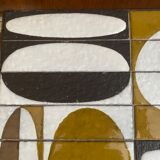Table basse Roger Capron modèle Ellipses 1955