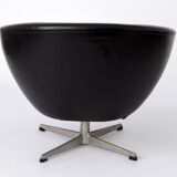 Vintage-Drehsessel aus den 1960er Jahren von Overman, Schweden