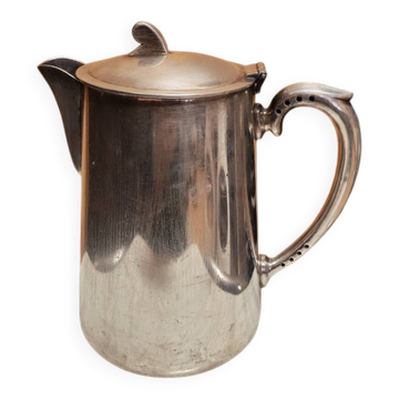 Silver-plated teapot and coffee pot