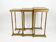 Set de 3 tables gigognes – Finition dorée