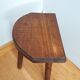 Tripod stool cowherd end of sofa