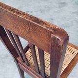 Early 20th Century Art Deco Dining Chair Set, 1920s, Set of 3