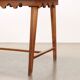 Extendable vintage oak table with laminate top, Italy, 1950s