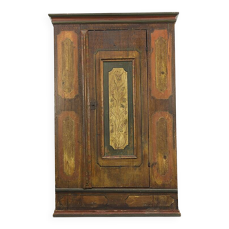 Painted folk art bridal wardrobe