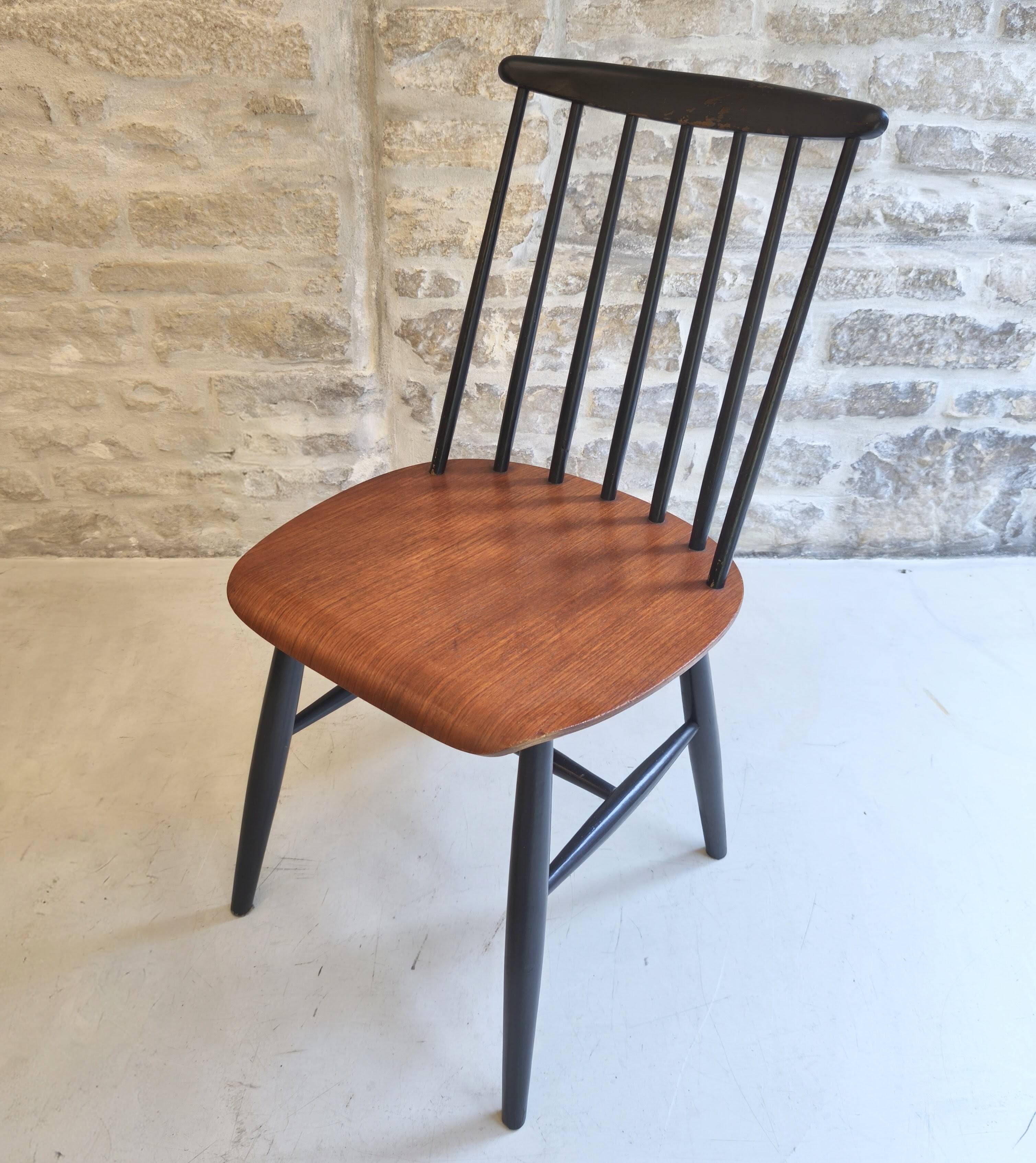 Paire de chaises Fanett, design Ilmari Tapiovaara, 1960