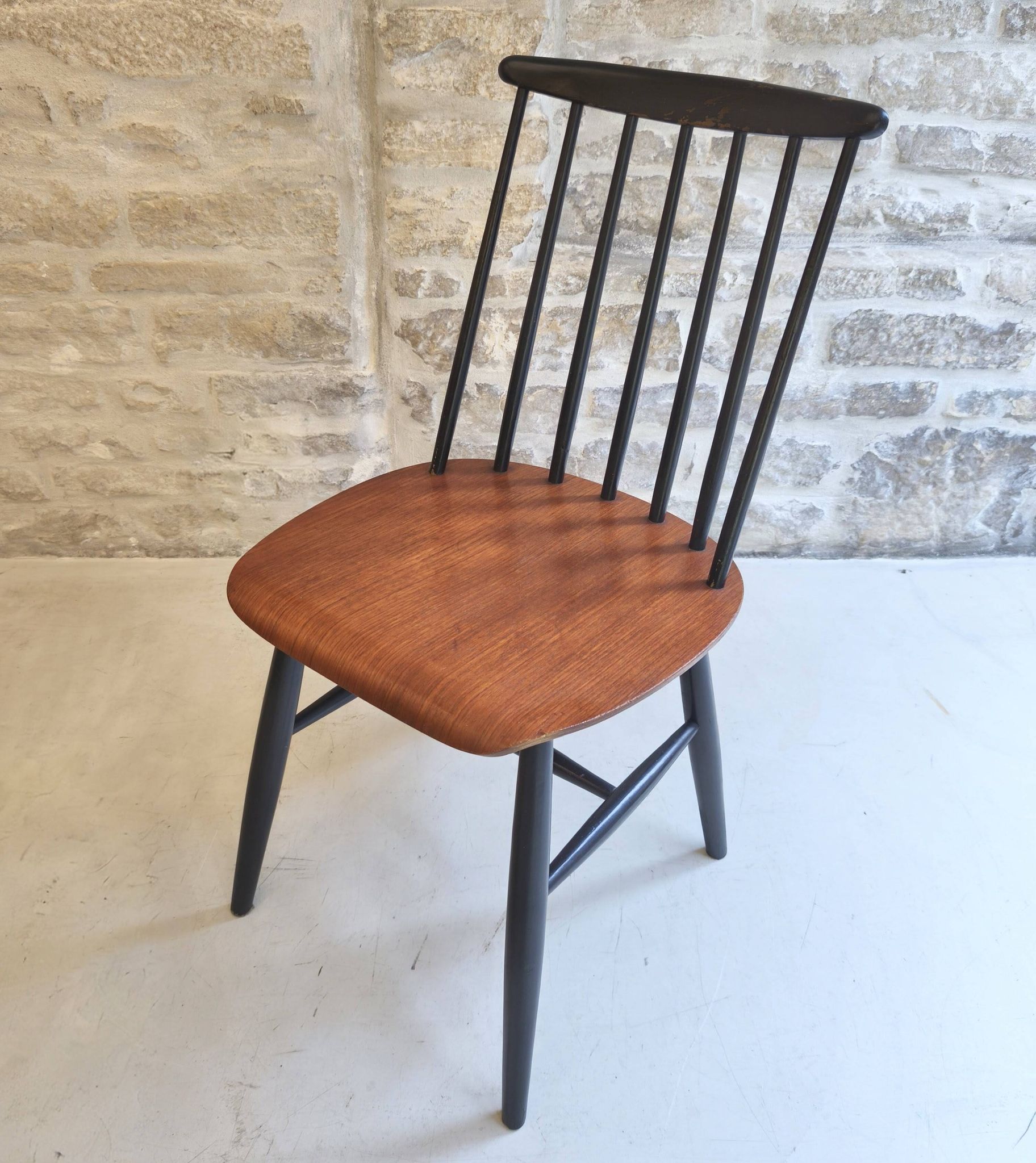 Paire de chaises Fanett, design Ilmari Tapiovaara, 1960
