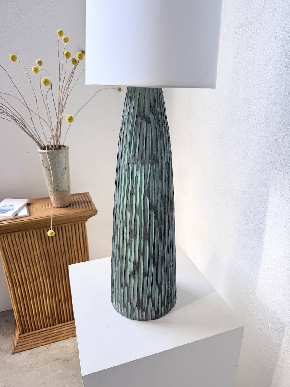 XL ceramic lamp from the 60s blin