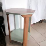 Octagonal Art Deco side table
