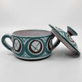 Candy box by Robert Picault in French ceramic Vallauris 1950/70