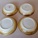 4 Longchamp calotte plates