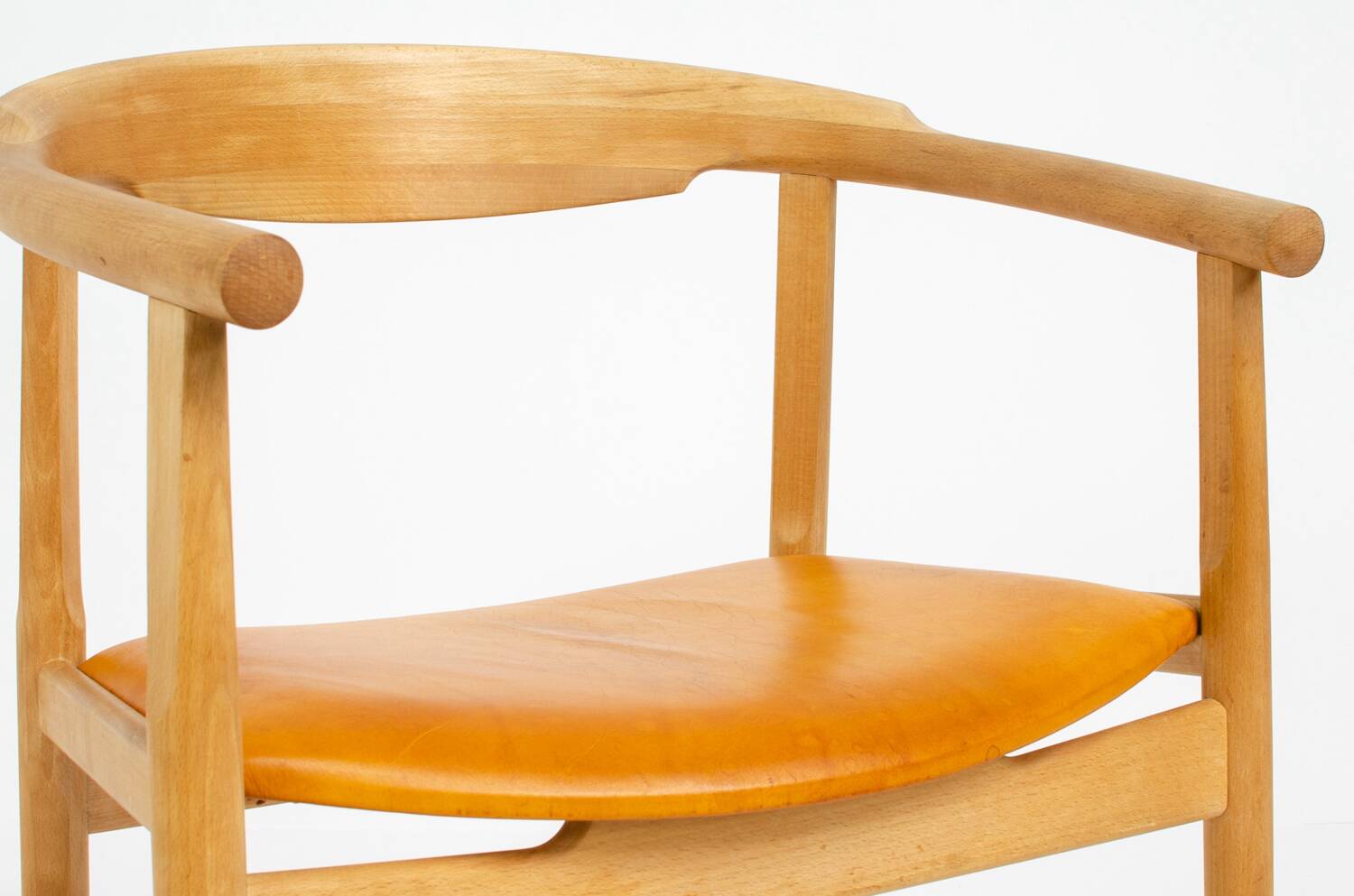 Fauteuil PP208 de Hans Wegner pour PP Møbler (Danemark, années 1970).