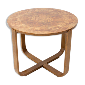 Modernist coffee table H-168 designed by Jindrich Halabala for UP Závody, 1930