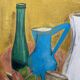 Oil on canvas still life