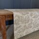 Tissu toile de Jouy fin XIXe