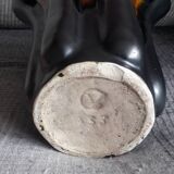 Very original vintage ceramic vase signed