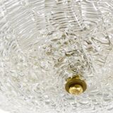 J.T. Kalmar Vienna Round Ceiling Light Mid-Century / Ceiling Light, Austria, 1960s