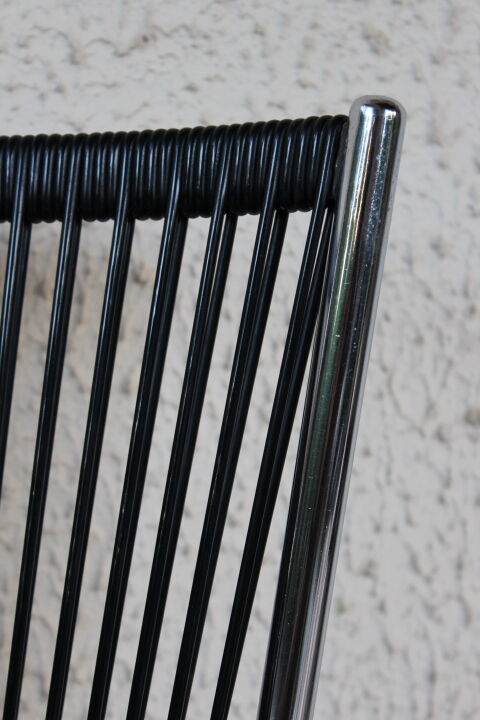 4 scoubidou chairs 60s