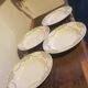 Lot of 4 plates Creil and Montereau Service Napoleon