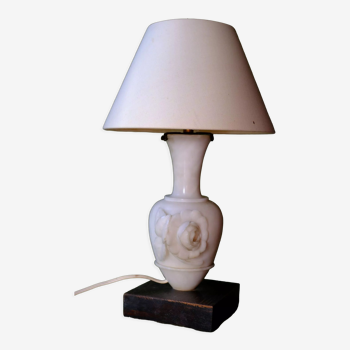 Lampe en albâtre