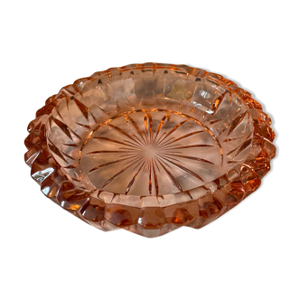 Powder pink ashtray