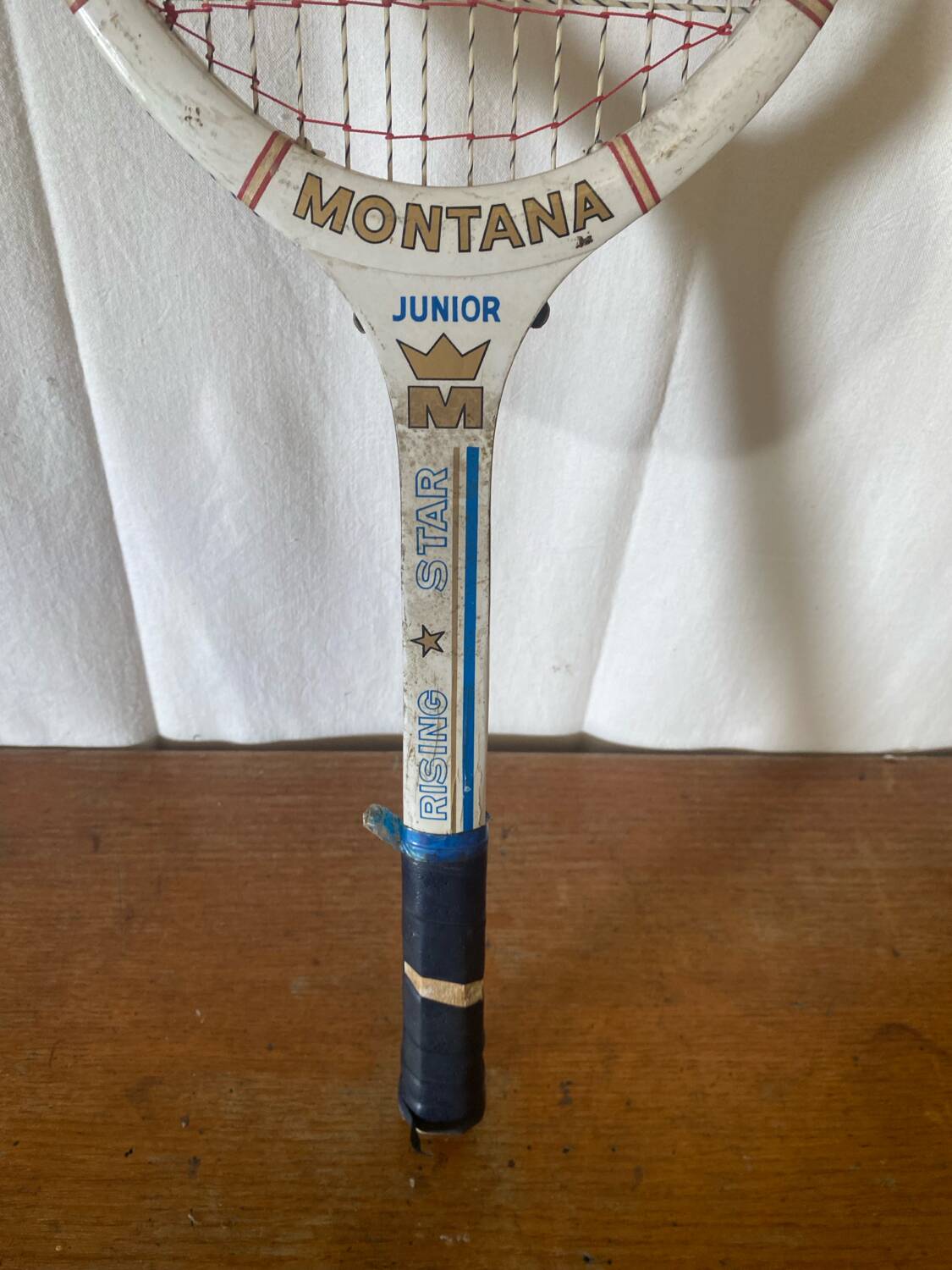 Vintage montana junior wood tennis racket
