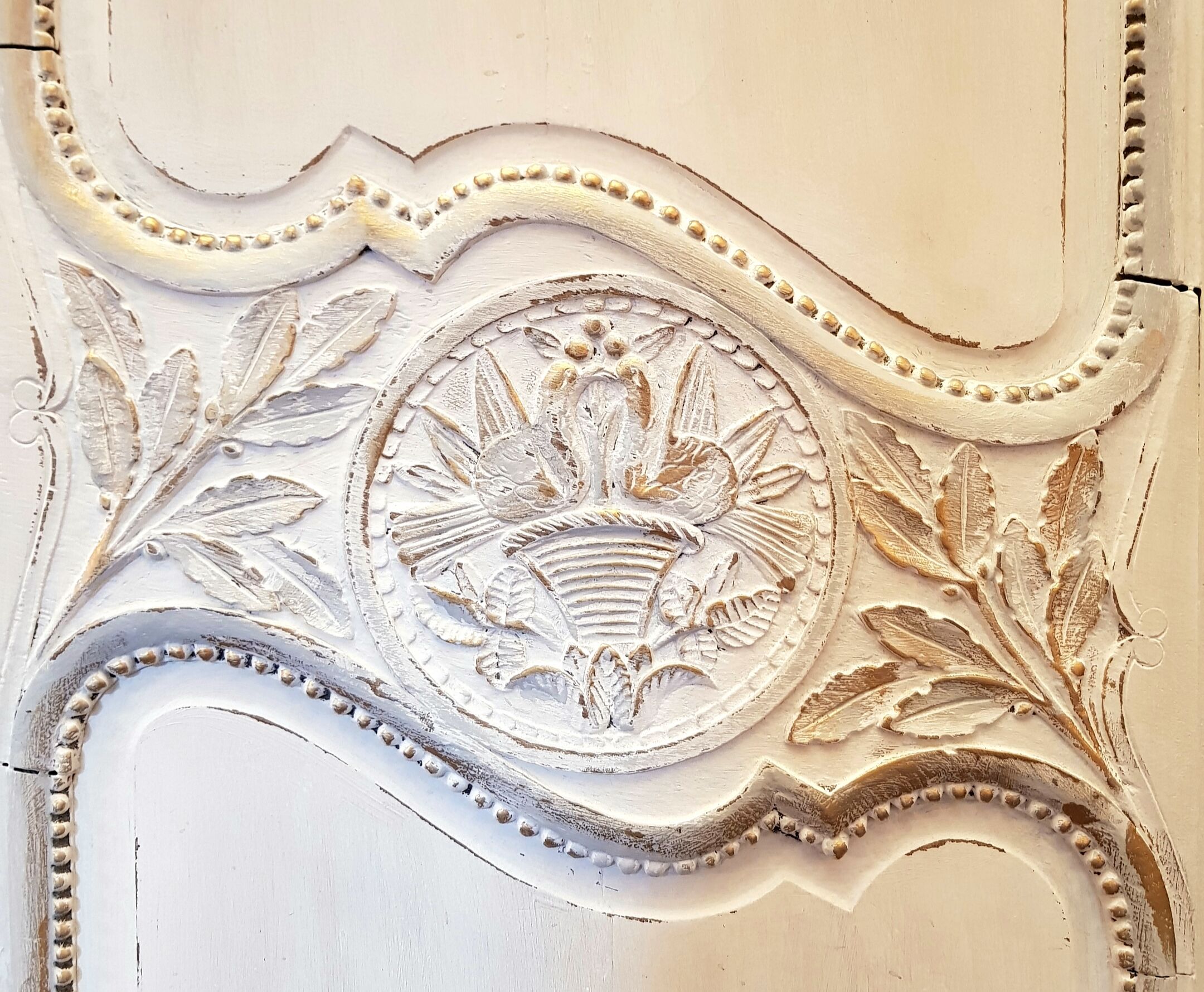 Armoire normande de mariage de style Louis XV, 18ème