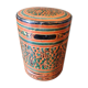 Old vintage lacquer box Asia Burma China