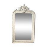 Louis Philippe pediment mirror 71x120cm