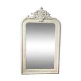 Louis Philippe pediment mirror 71x120cm