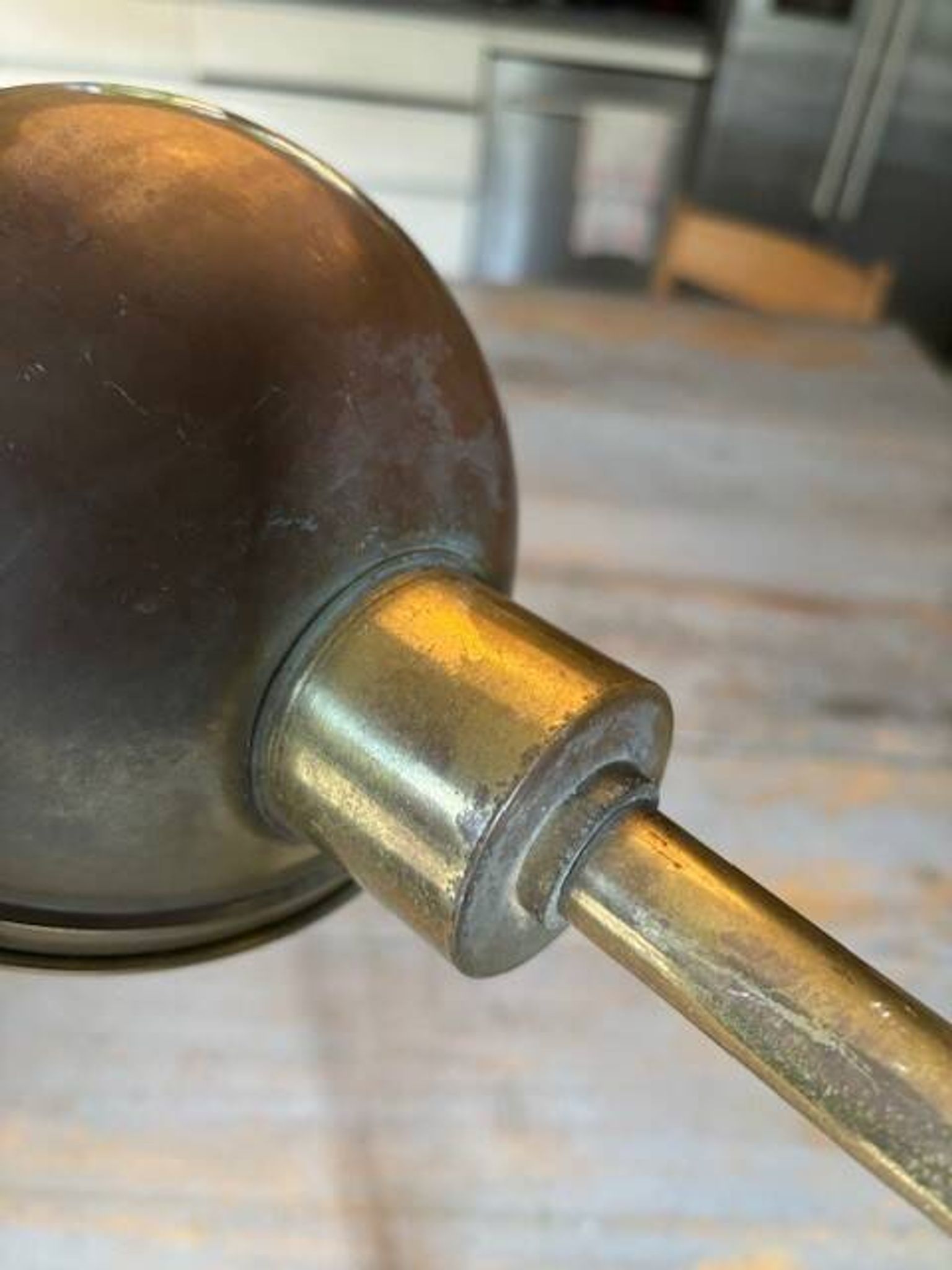 2 industrial wall sconces in brass - Denmark 1970s-80s