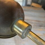 2 industrial brass wall lights - Denmark 70s-80s
