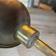 2 industrial wall sconces in brass - Denmark 1970s-80s