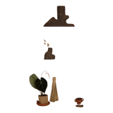 Volcano III Mini vase by Sophie Parachey