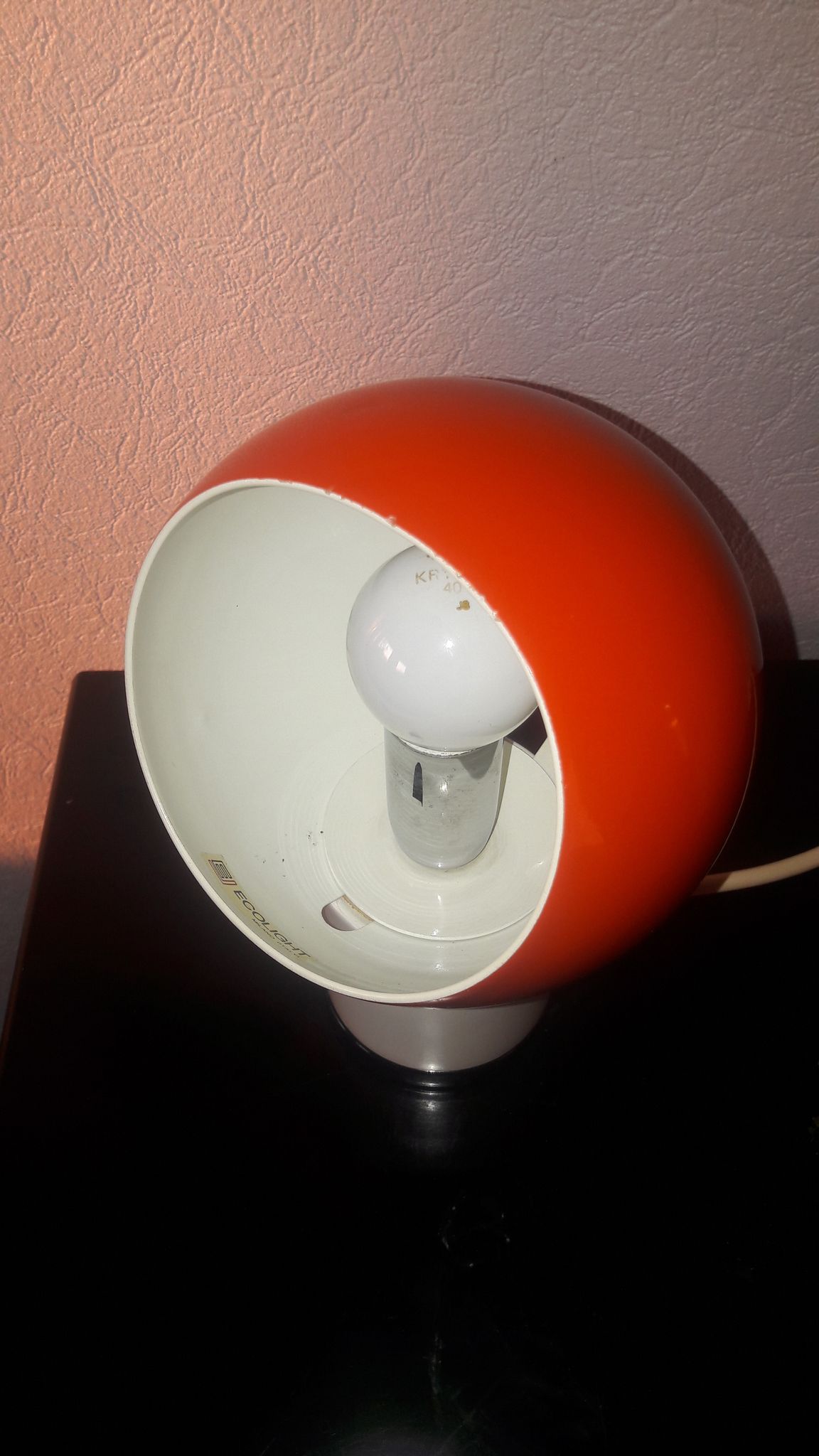 Toy lamp design Ezio Didone for Ecolight, 1968