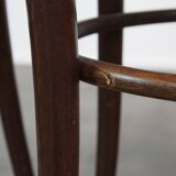 Set of 2 original vintage Thonet bistro design chairs